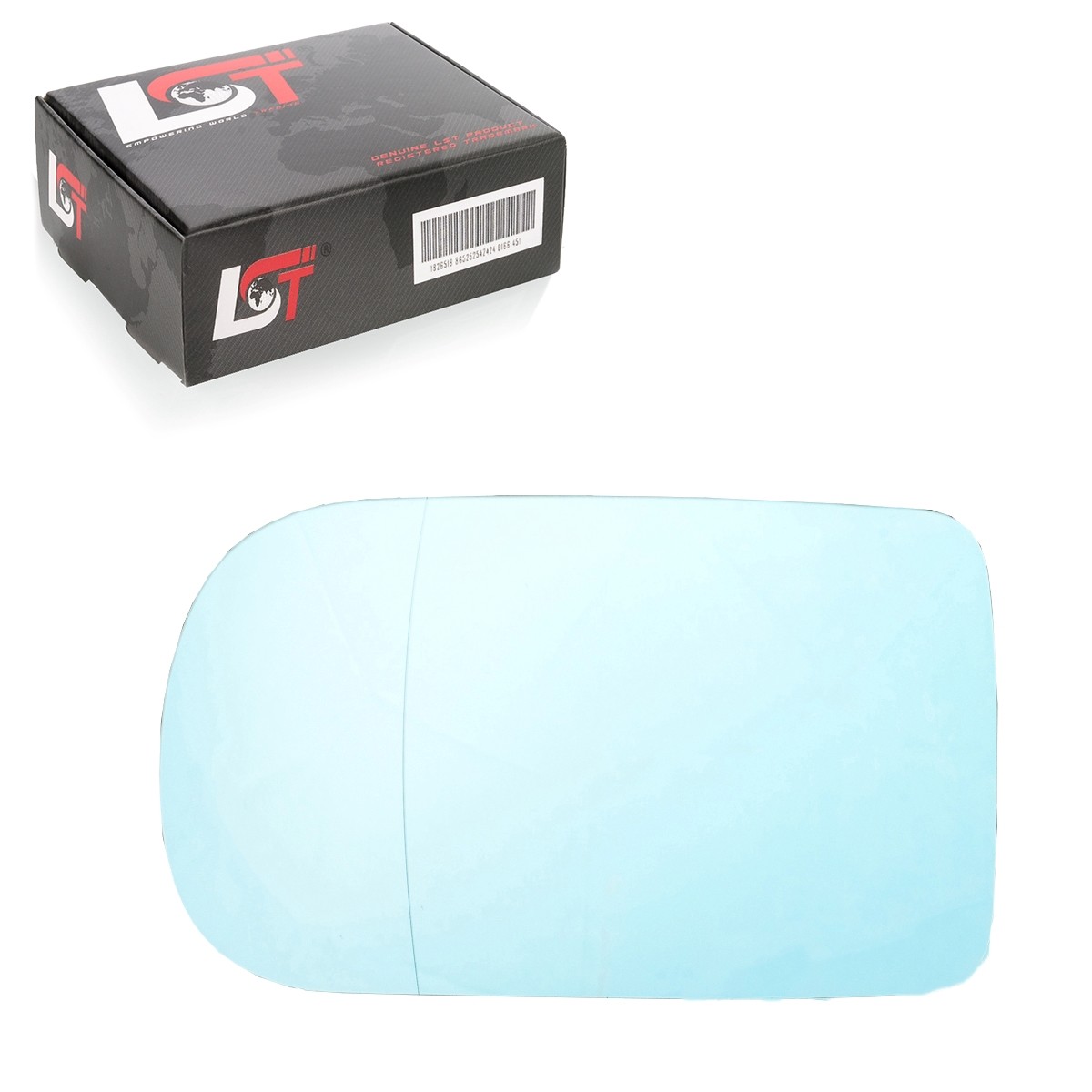 Aspherical Left Exterior Mirror Blue Tinted Glass For BMW 5 Series E39 Touring