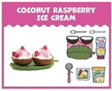 NEW MGA's Miniverse Make It Mini Cafe Series 6 RASPBERRY COCONUT SORBET
