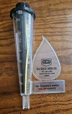O's Gold Seed Co. Rain Gauge