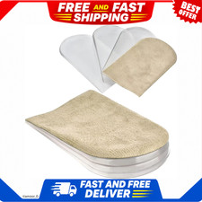 Adjustable Heel Lift Inserts 2 Pack Soft Silicone Height Increase