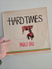 RARE ROOTS LOVER DUB REGGAE LP PABLO GAD HARD TIME ORIGINAL UK RED WAX EXTONM