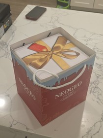 SNK NEOGEO mini Christmas Limited Edition [video game] With Matching Bag