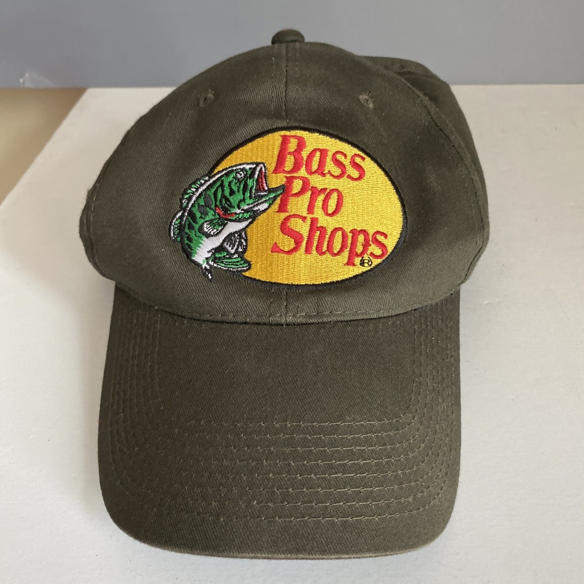 Bass Pro Shops Hat Logo Bass Fishing Snapback Fish Fisherman