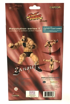SOTA Toys Street Fighter Revolution Series 1 Zangief 