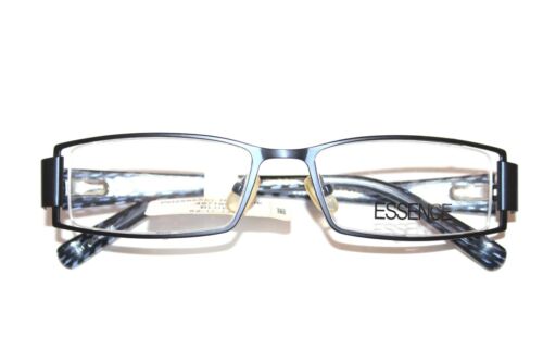 NEU ESSENCE NATALIE MATTBLAU HALBRANDLOSE BRILLE GROSSE RX RAHMEN 52-17-135 - Bild 6 von 6