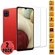 2-Pack Tempered Glass Film Screen Protector for Samsung Galaxy A11 A12 A13 5G
