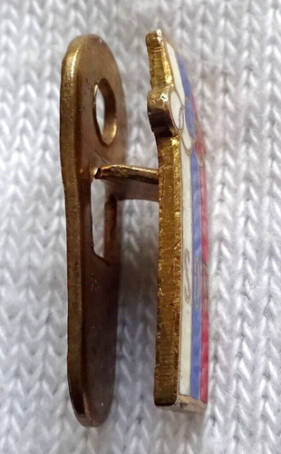 1930´s SLOVAK National Olympic Committee PIN badge OLYMPICS SLOVAKIA NOC - Picture 2 of 3