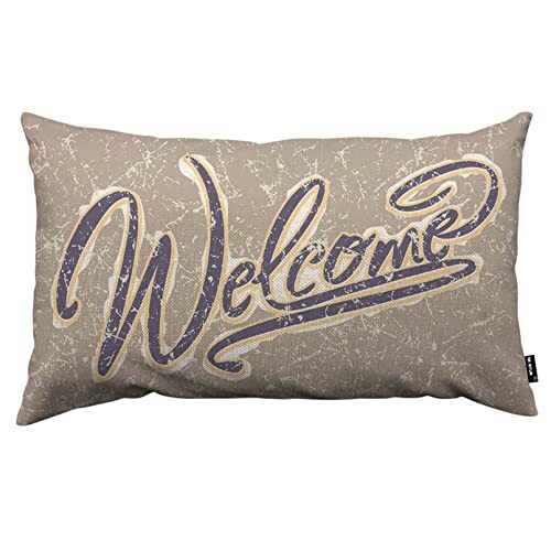 Elegant Calligraphic 12x18 Multi006 Throw Pillow Cushion Cover