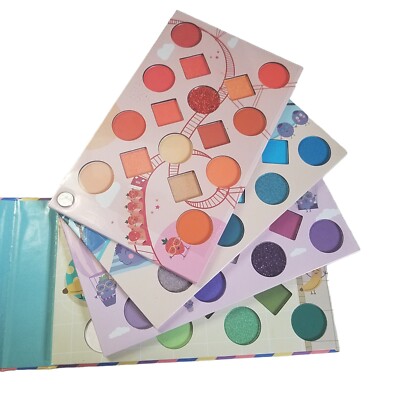 EYESEEK Cool Fruit Feast 64 Bright Rainbow Colors Eye Shadow Pallet Makeup Kit