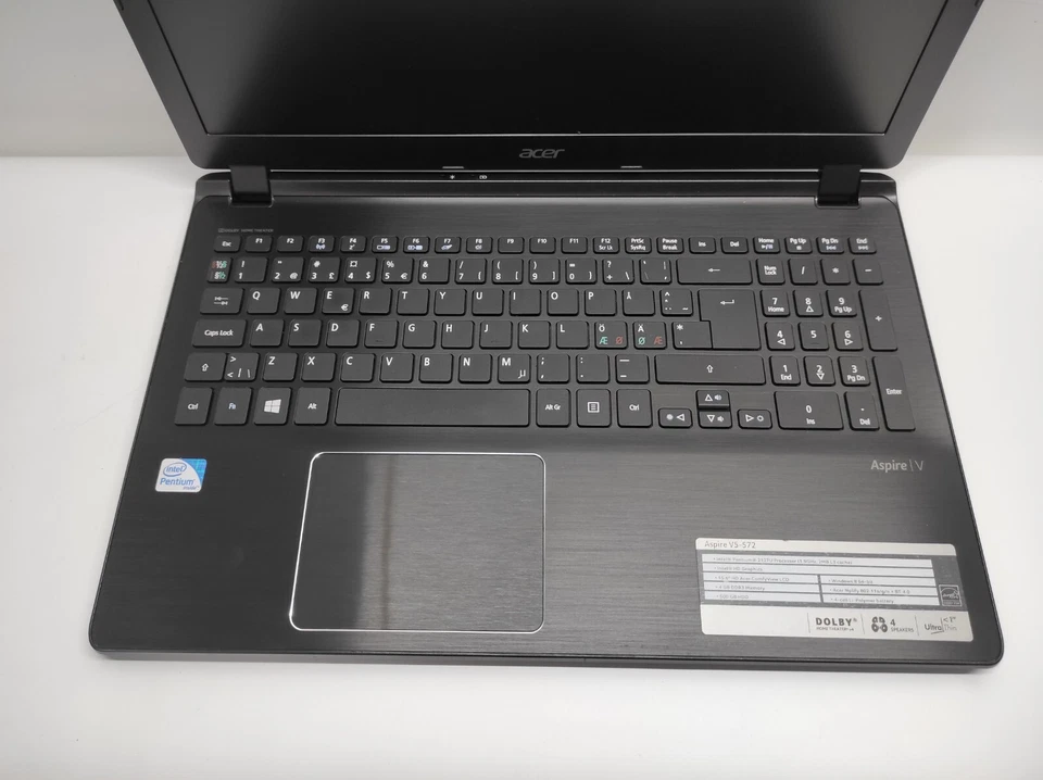 NOTEBOOK ACER ASPIRE V5-572 INTEL PENTIUM 2127U 4GB RAM 500GB HD WIFI WEBCAM - Immagine 2 di 4