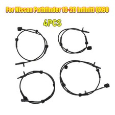 4x Front Rear Abs Wheel Speed Sensor For Nissan Pathfinder 13-20 Infiniti Qx60 4x Front Rear Abs Wheel Speed Sensor For Nissan Pathfinder 13-20 Infiniti Qx60