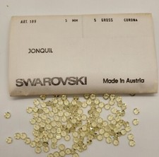 Factory Pack Swarovski Crystal Jonquil 5mm Flat Bicone 5305 Beads; 720pc