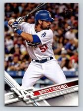 2017 Topps Update #US298 Brett Eibner Los Angeles Dodgers