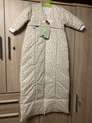 Winter Schlafsack 110-130 cm NEU Odenwälder Prima Klima Thinsulate mit Arm beige
