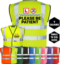 Equine Hi-Vis LEARNER RIDER Horse Viz Visibility Equestrian Safety Vest Tabard