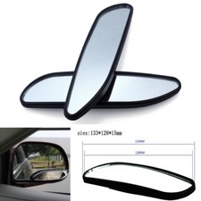 1 Pair Car Suv Rearview Parking Side Blind Spot Convex Mirror Wide Angle Mirror