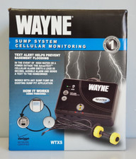 Wayne AdvanTEXT Cellular Flood Monitoring WTXS Sump System allarme acqua, nuovo aperto