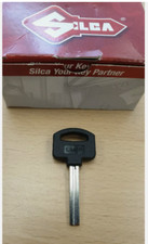 SILCA Lima  LM5P Plastic Head Key Blank To Suit Bike `D` Locks & Oxford Blue Key