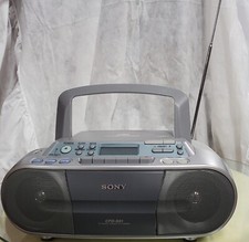 Sony CFD-S01 Portable Boombox Radio, w/cord CD, Cassette, Radio