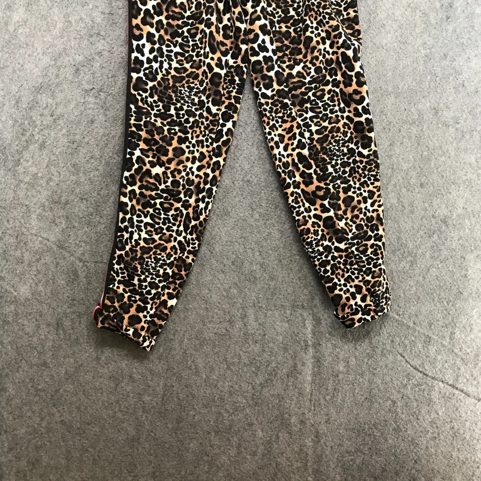 Pantalones Jogger Hot Kiss Para Mujer Talla Pequeña Elastizados Estampado Animal con Rayas Laterales Foto 4 de 4