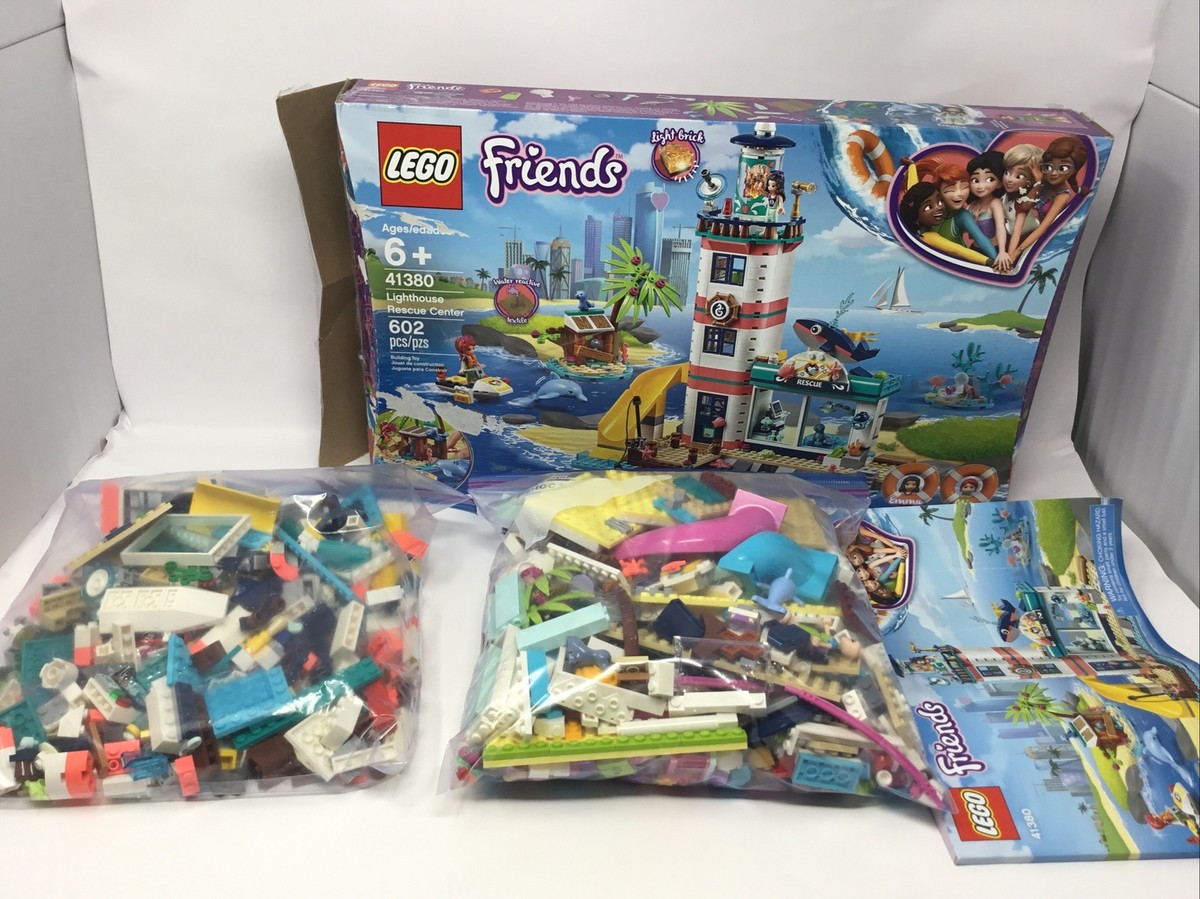 Lego 41380 Friends Lighthouse Rescue Center Minifigures USED