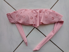 Bandeau-Bikini-Oberteil mit Blumenmuster, ros...