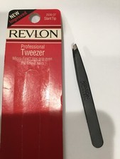 NEW WITHOUT A PACKAGE Revlon tweezer slant tip Microfine tips TWEEZERS 2530-37