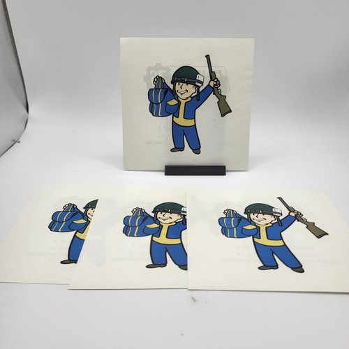 Fallout 76 Collectible Sticker 2 Of 3 Gear Up!!! CultureFly Bethesda Perks - Picture 2 of 4