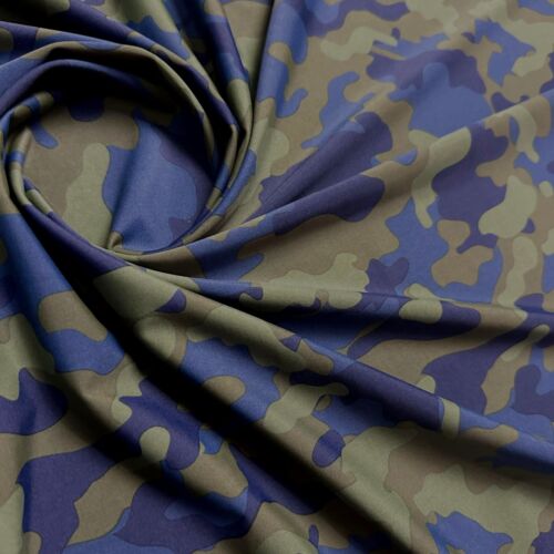 4 way Stretch Fabric Spandex Military Camouflage Print 60"wide Sportwear By Yard - Picture 3 of 6