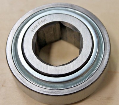 Qty. 2 x Premium New 206KRR6 AG Bearing 1'' Hex Bore | JD9338  HPC100GP 1AH06-1