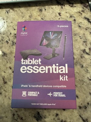 Digital Basics 3 pieces Tablet Essential Kit for Ipads Tablets