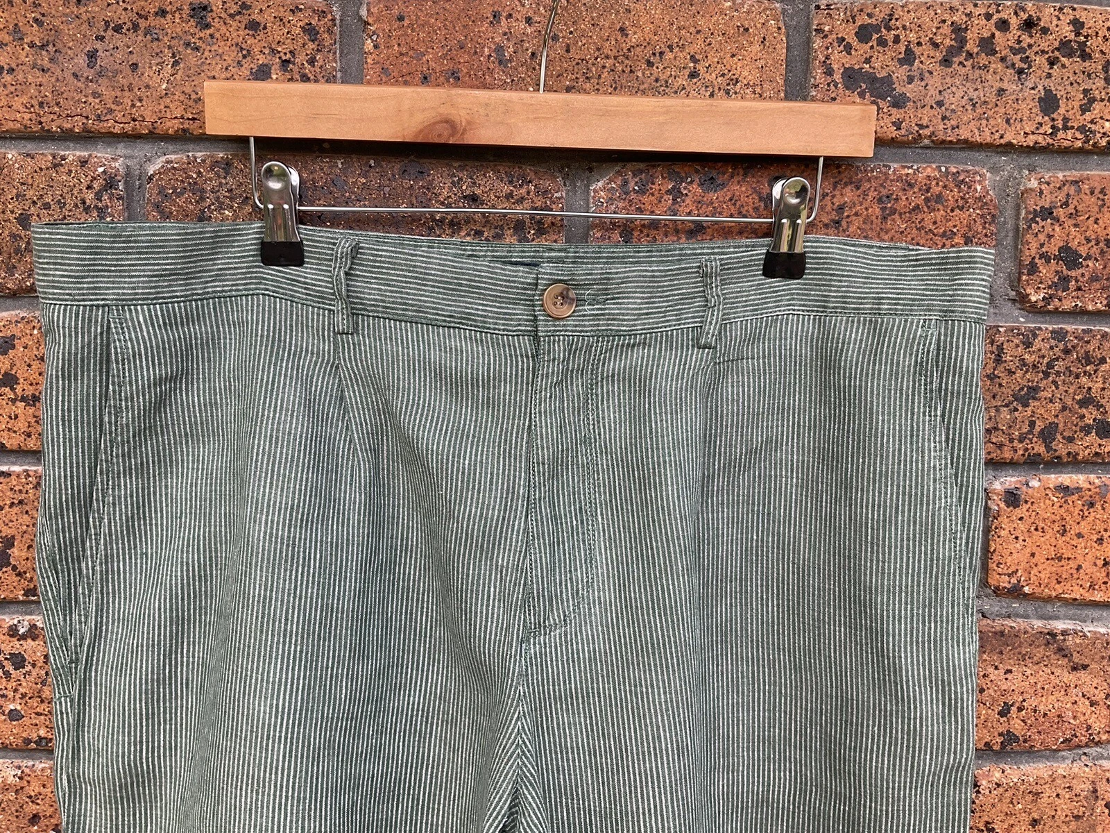 SPORTSCRAFT Mens 100% Linen Shorts ** Sz: 38-40”/97-102 cm