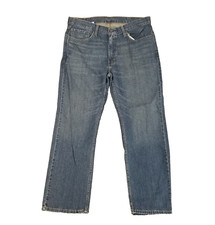 Levi's 559 jeans men's 38x32 relaxed fit straight blue denim pants retro