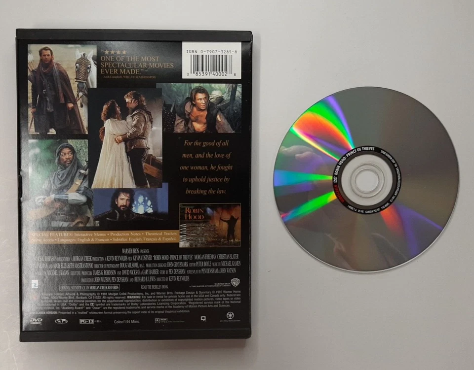 Робин Гуд: Принц воров DVD - Изображение 2 из 2