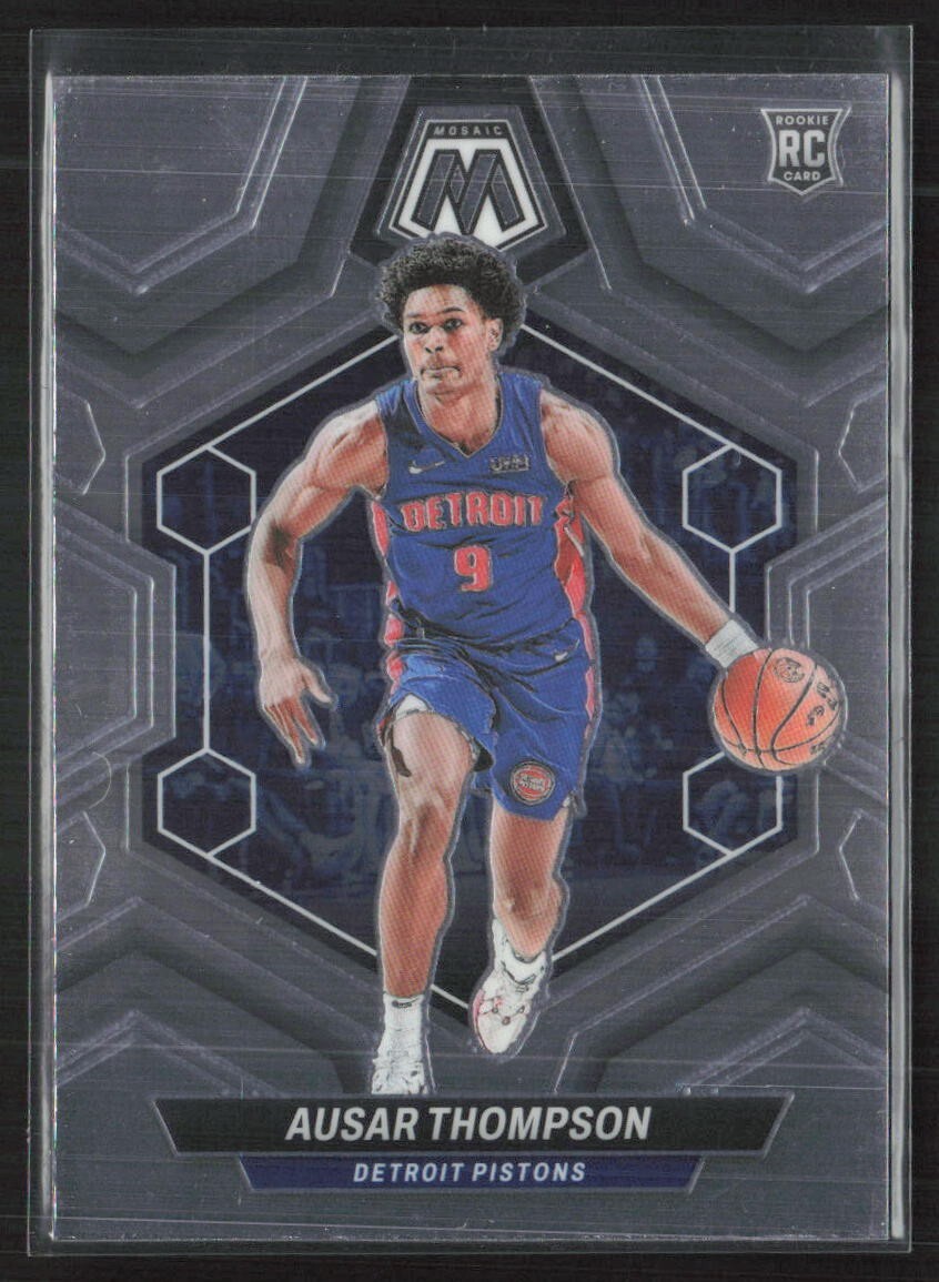 2023 Panini Mosaic Ausar Thompson #226 Base Rookie Card RC Pistons