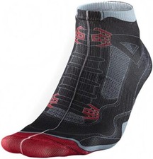 Jordan 4 Sneaker Socks Black Red Grey