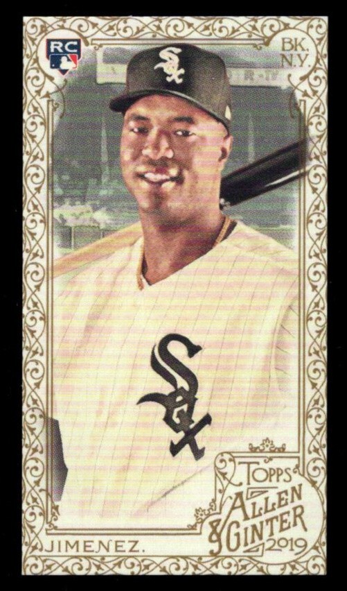 2019 Topps Allen & Ginter ELOY JIMENEZ "MINI GOLD BORDER" RC Rookie Card #398