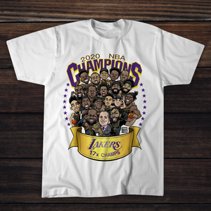 Nba Lakers Championship Kids Shirt La Lakers 2020 Championship T Shirt For Kids Ebay