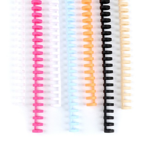 30 Hole Loose-leaf Plastic Binding Ring Spring Spiral Rings for A4 A5 A6 Pap S+ - Picture 7 of 19