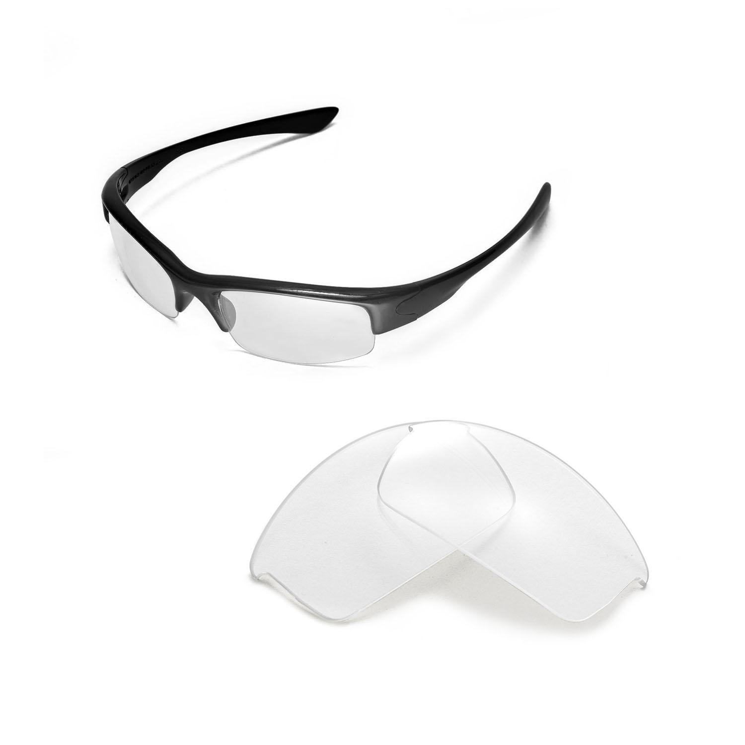 Walleva Replacement Lenses for Oakley Bottlecap Sunglasses Multiple