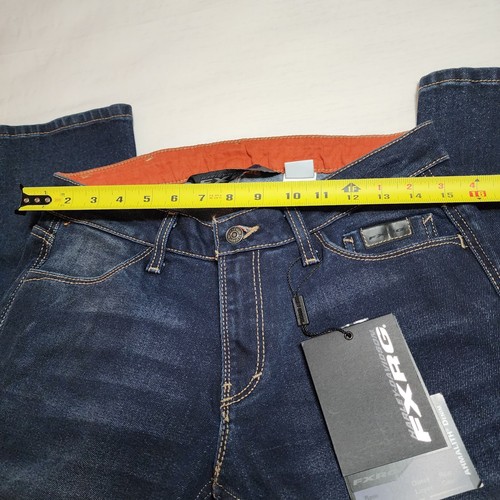 Harley Davidson Damen FXRG Armalith Denim Mid-Rise Jeans Neu mit Etikett 29 98268-19 VW $ 295 - Bild 4 von 18