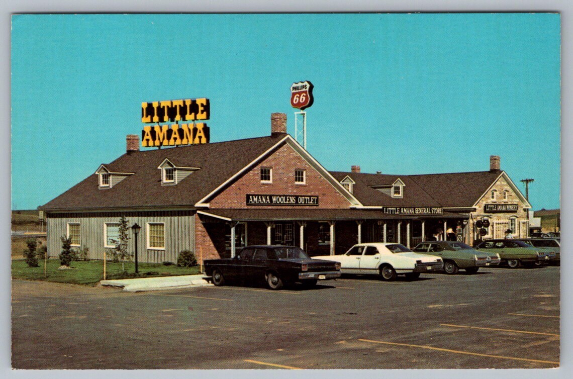 Postal Iowa Little Amana Woolens Outlet Tienda General Bodega