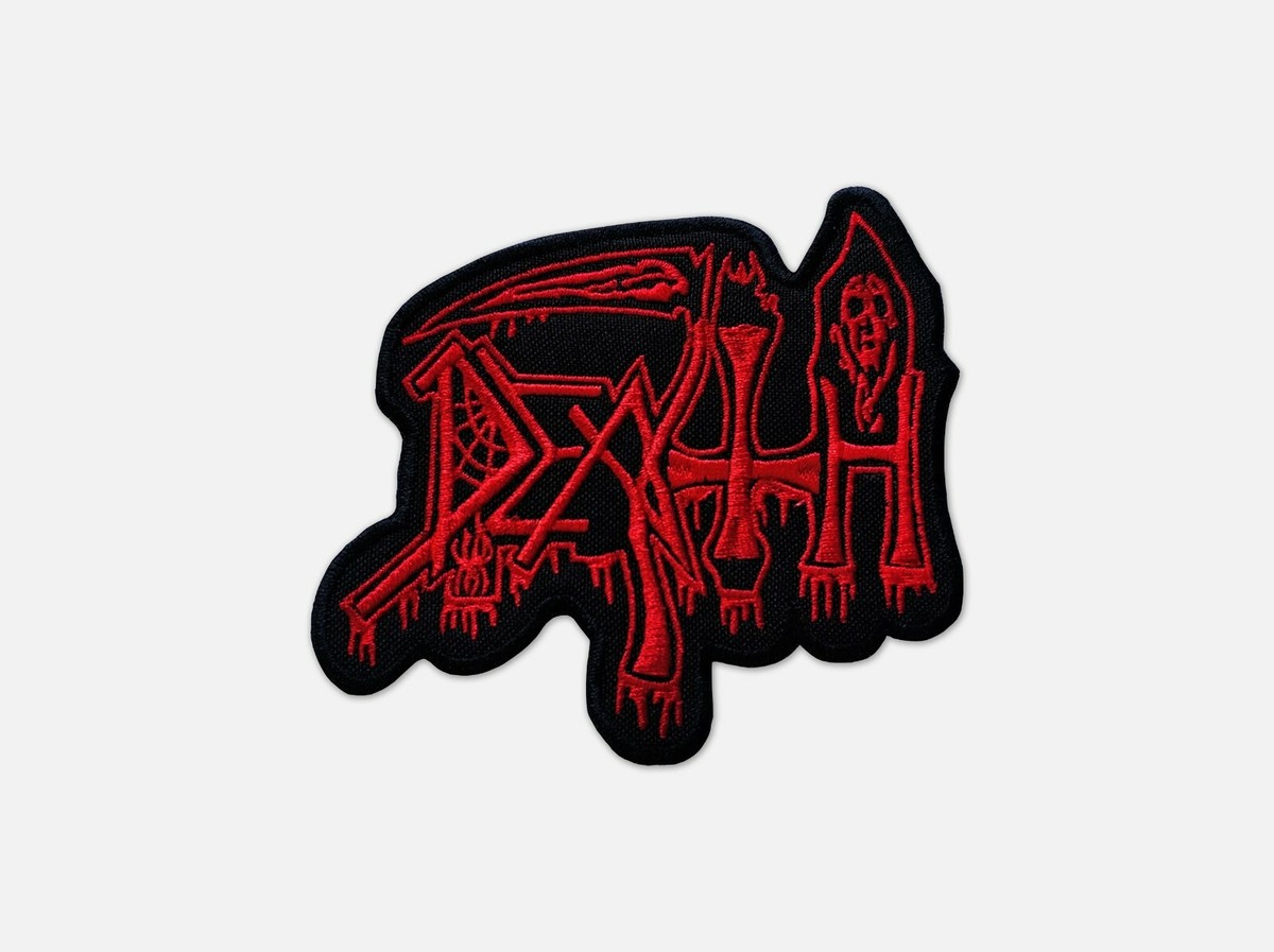 Death## logo embroidered patch ##Death metal band## | eBay