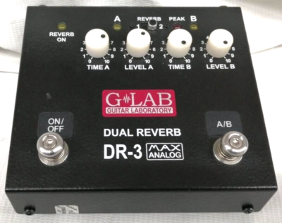 G-LAB DR-3 デュアルリバーブ G-LAB Guitar Laboratory DR-3 Dual Reverb Guitar Effect Pedal | eBay