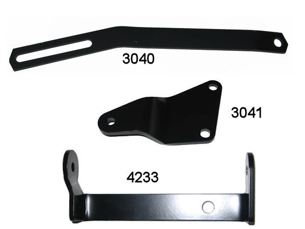CHEVY IMPALA 348 409 58-59 GENERATOR 3 PICE BRACKET BRACE KIT WITH