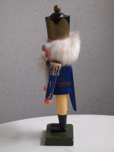 vintage german nutcracker King, ca.27cm, christmas, Erzgebirge, collectors - Picture 3 of 5