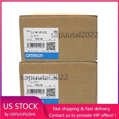 New CJ1M CPU22 OMRON PLC Module CJ1M-CPU22 CJ1MCPU22 CPU UNIT In Box