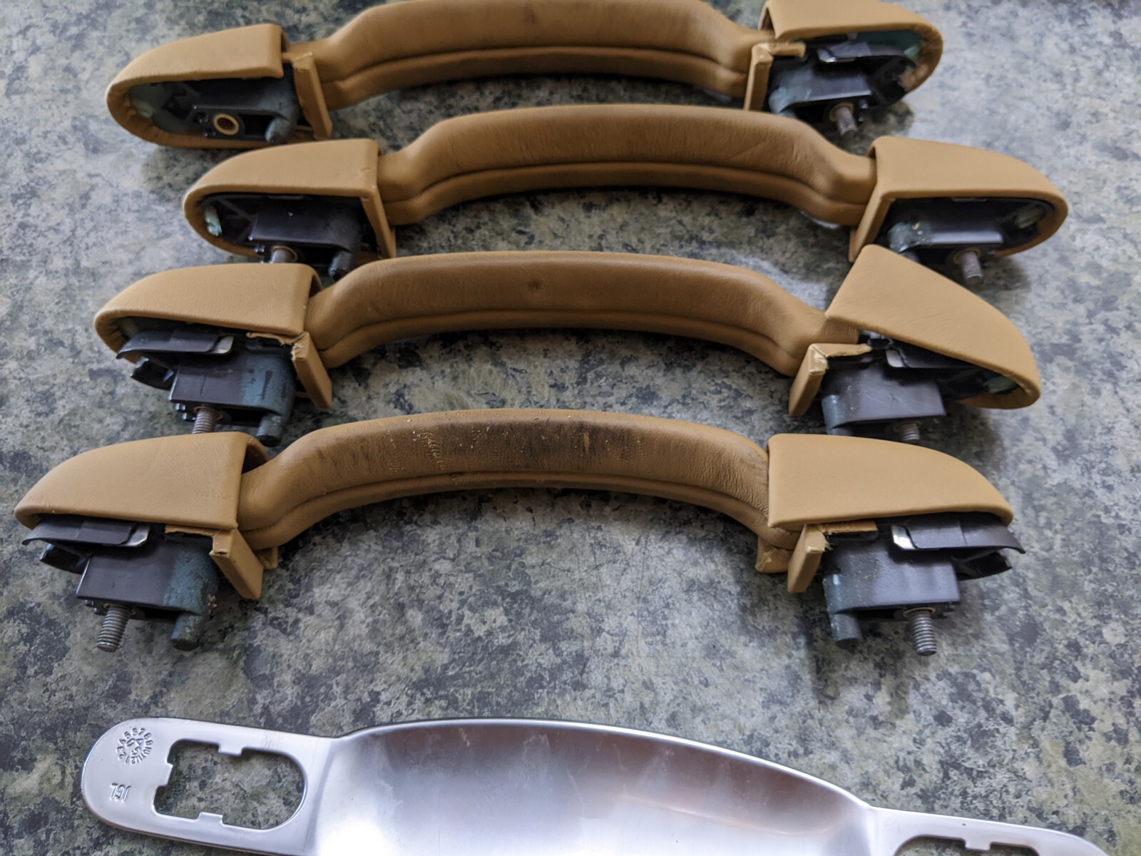 saffron grab handles set Bentley CONTINENTAL FLYING SPUR 3W0857607F 3W5867371A