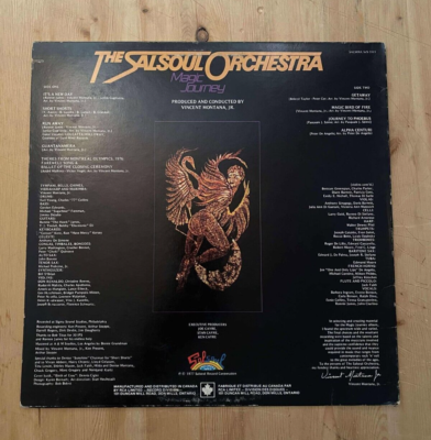 洋楽 THE SALSOUL ORCHESTRA Magic Journey LP The Salsoul Orchestra - Salsoul Orchestra: Magic Journey