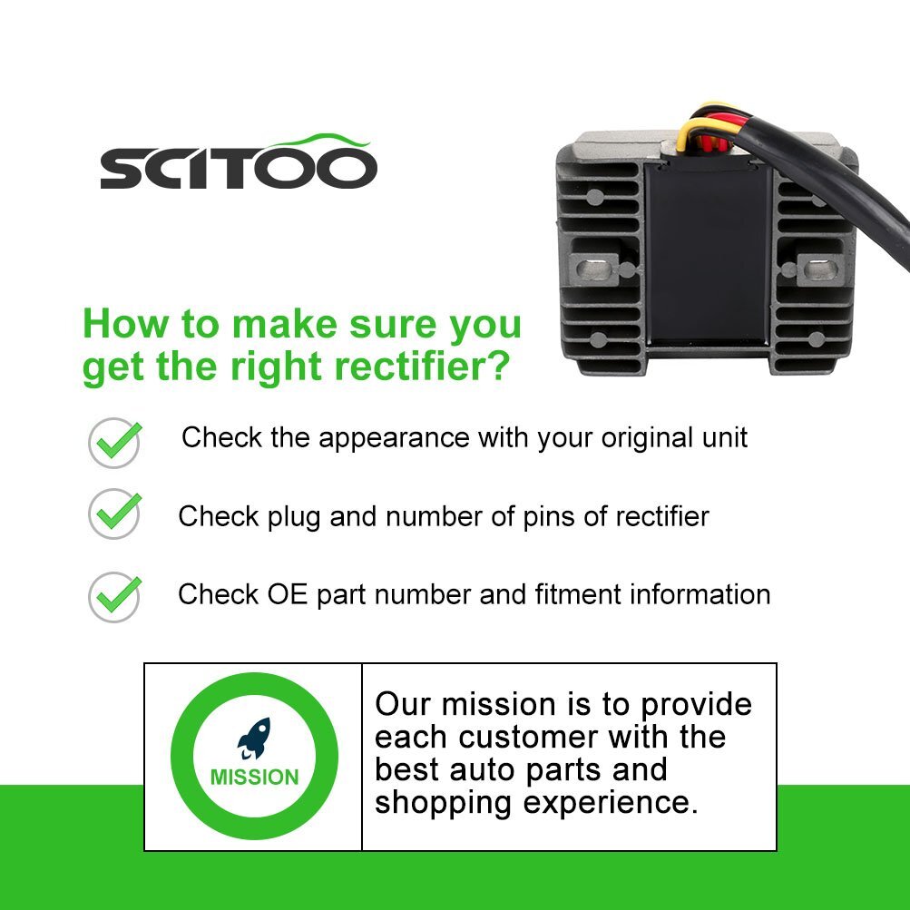 SCITOO Regulator Rectifier Voltage For Kawasaki NINJA ZX 12R